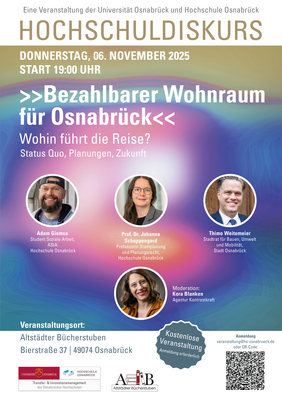 Plakat des Hochschuldiskurses