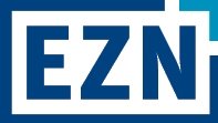 Das Bild zeigt das Logo von einer Patentverwertungsagentur mit den Buchstaben E, Z und N, drei baue Buchstaben in einem Rechteck mit weißem Hintergrund