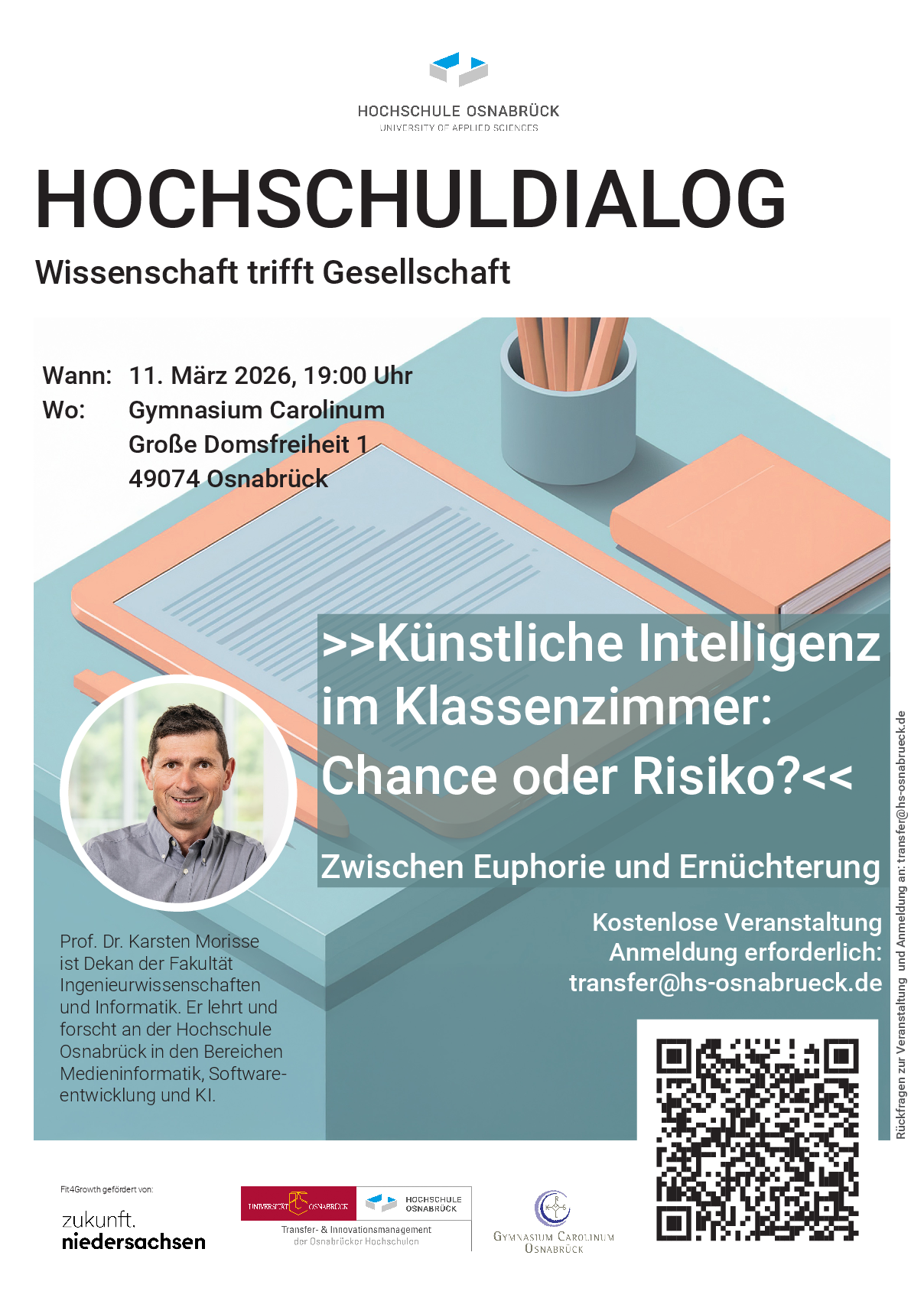 Knstliche Intelligenz in Klassenzimmer  Chance oder Risiko? - Transfer-  und Innovationsmanagement Osnabrck