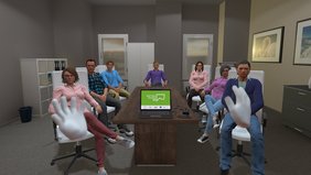 3D-Seminar in VR-Ansicht